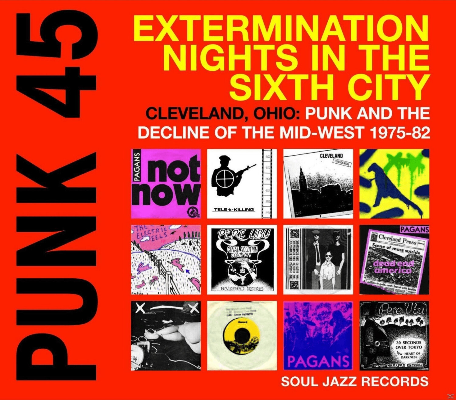 VARIOUS - Punk 45:Extermination Nights In The Sixth City - (LP + Download)