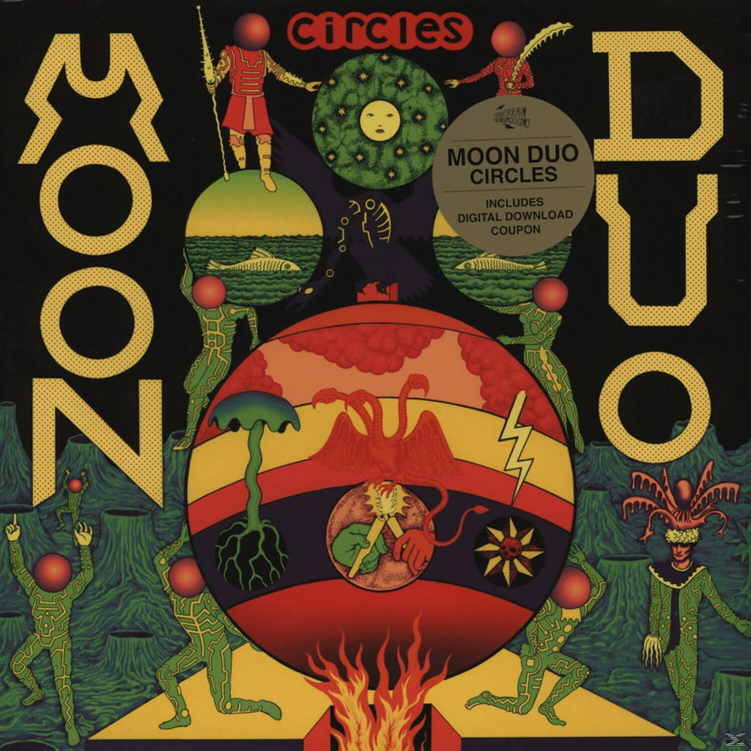 Moon Duo - Circles - (LP + Download)