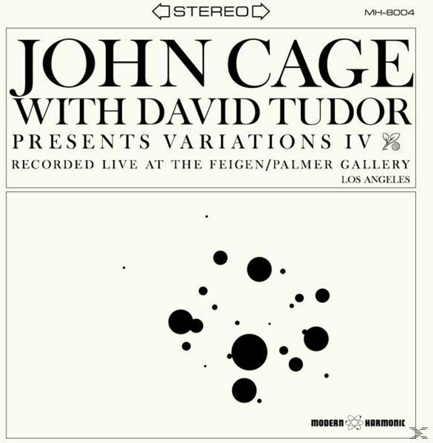 John Cage - With David Tudor-Variations IV (LP) - (Vinyl)