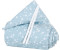 Babybay Nestchen Maxi Piqué - azurblau Sterne weiß (160829)