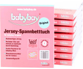 Spannbetttuch Jersey für das Kinderbett 60x120cm 70x140cm OEKO-TEX® Standard 100 100% Baumwolle Melunda Baby Spannbettlaken pink