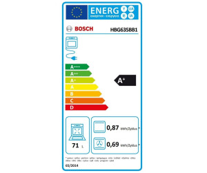 Bosch HBG635BB1 a € 709,29 (oggi) | Migliori prezzi e offerte su idealo