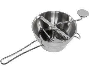 Grille Pour Moulin à Légumes GEFU Flotte Lotte - Acier Inoxydable, Diamètre 1 Mm, 14,1x14,1 Cm
