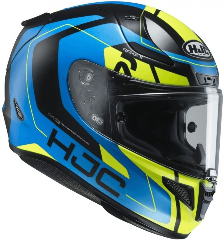 HJC RPHA 11 Chakri bleu/jaune