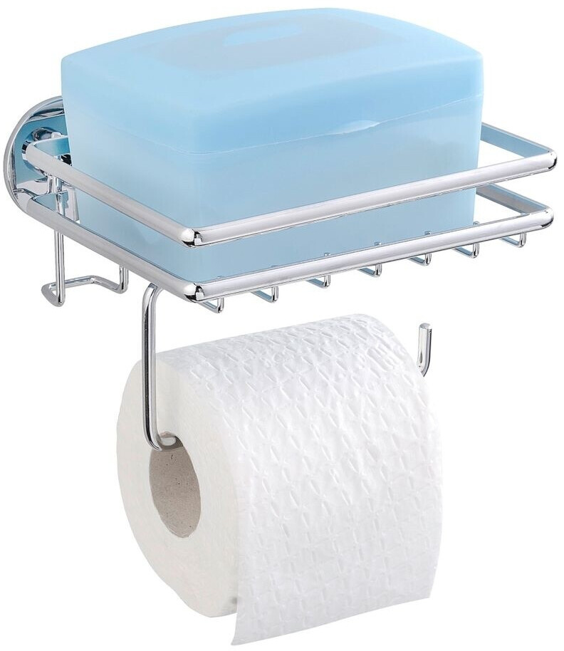 Kela WC-Papierhalter 'Swing' Aus Edelstahl, Silber Matt – Stylisches Design Mit Lochmuster