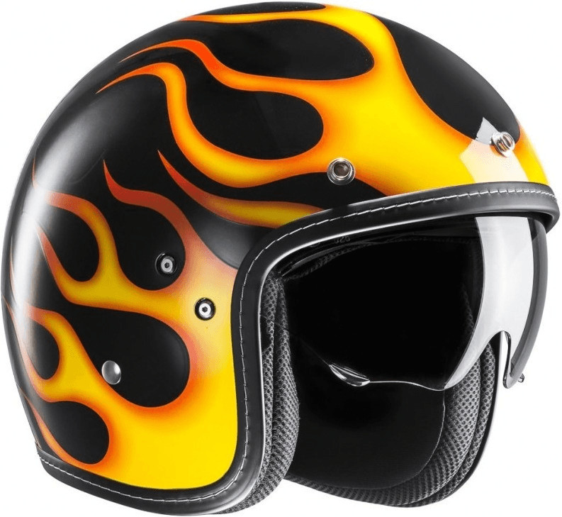 HJC FG-70S Aries noir/orange MC3