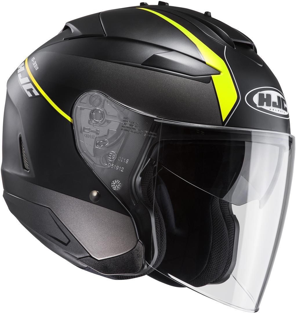 HJC IS-33 II Niro noir/jaune MC4HSF