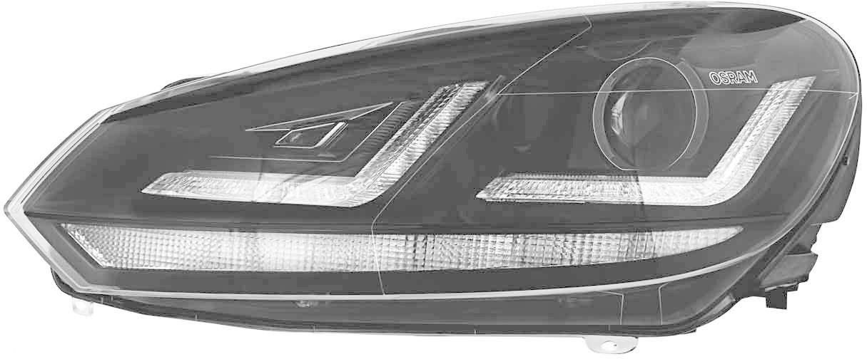 Osram LEDriving XENARC BLACK Edition Golf 6 VI (LEDHL102-BK)