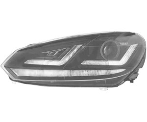 LEDriving® XENARC® Golf 6 VI BLACK EDITION Xenon Scheinwerfer LED  Tagfahrlicht 