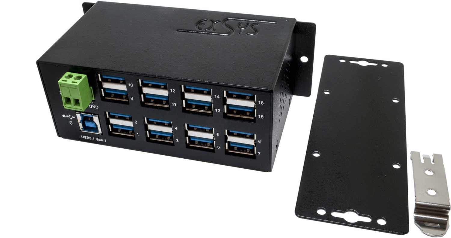 Exsys 16 Port USB 3.0 HUB (EX-1113HMS)