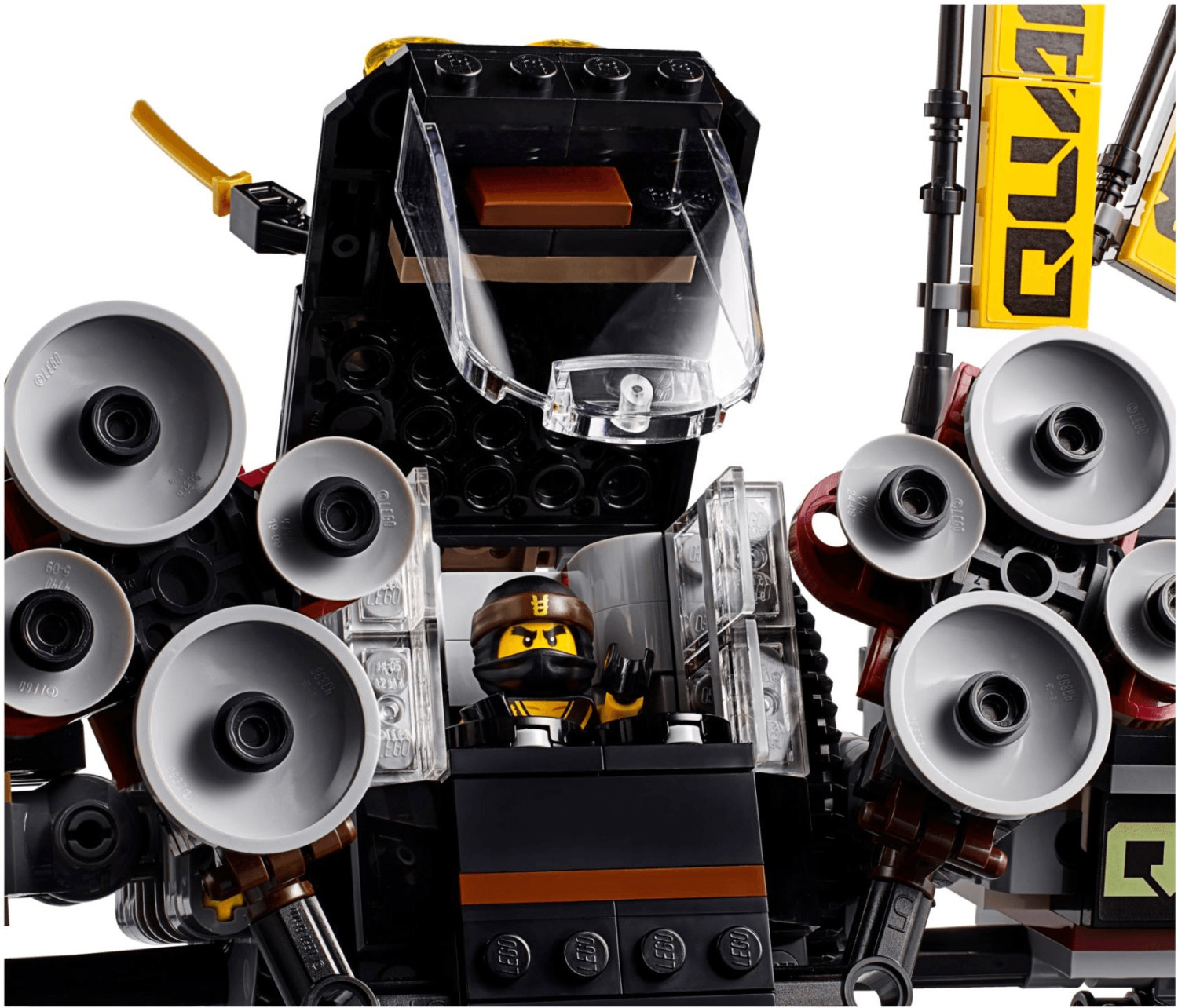 Lego ninjago robot sismico online