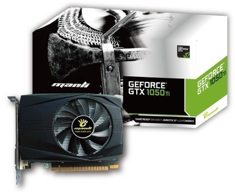 Manli GeForce GTX 1050 Ti 4 Go GDDR5