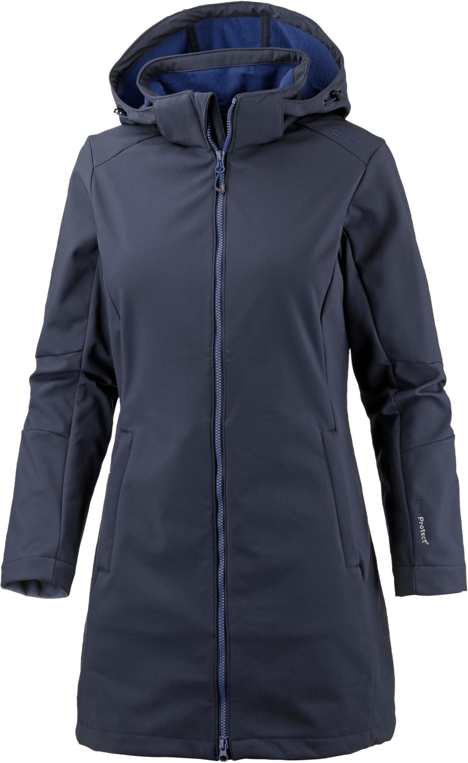CMP Women Softshell Coat Zip Hood (3A08326) b.blue/cobalto