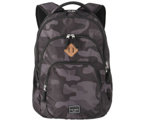 Zaino Travelite Basic Melange In Misto Lana Grigio/marrone &ndash; Per Laptop, Unisex, Traspirante &ndash; Capacit&agrave; 20-29 L