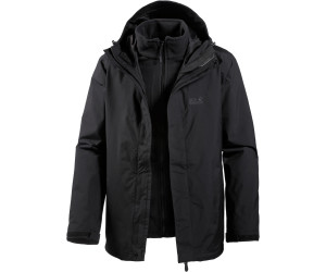 Jack Wolfskin ICELAND 3in1 Men black ab 123,64 Jack Wolfskin Herren 3 in 1 Jacke Iceland,schwarz(Black),XL
