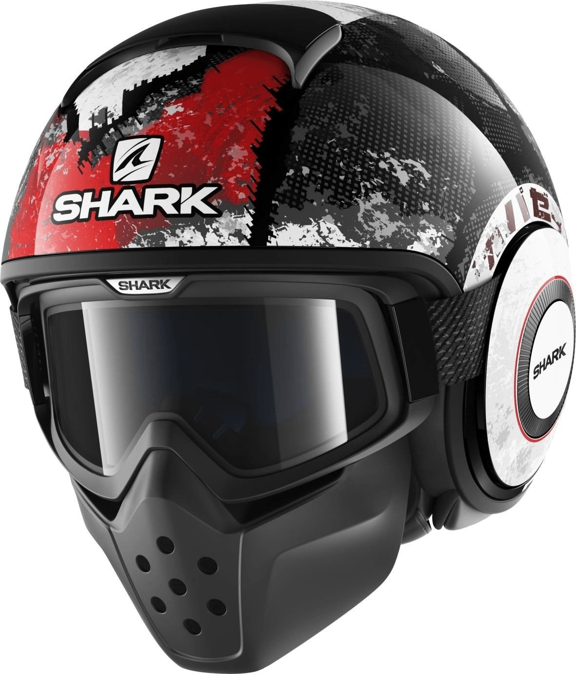 SHARK Drak Evok noir/rouge/blanc