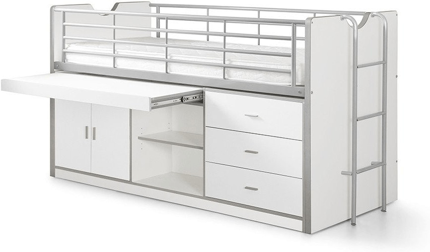 Vipack Lit combiné Bonny 95 blanc