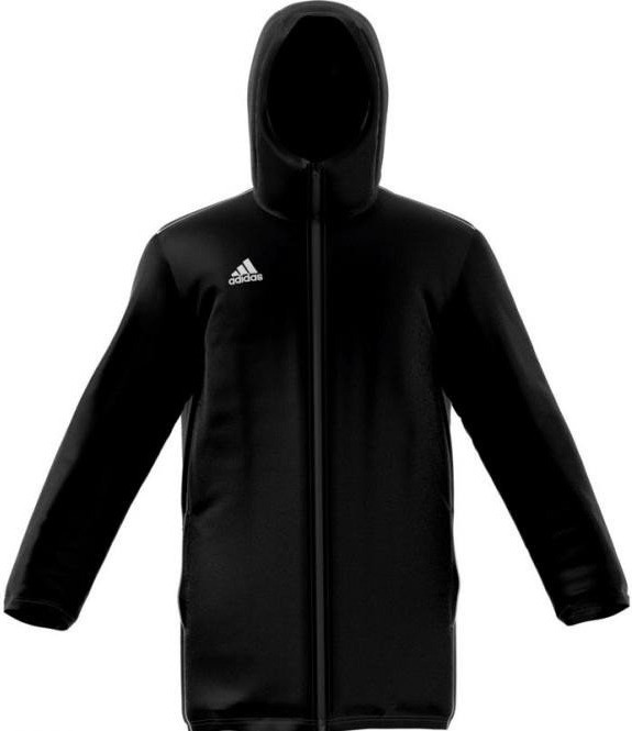 Photos - Football Kit Adidas Core 18 Stadium Jacket black/white 