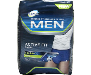 Tena Men Active Fit Pants Plus Talla M 9 Pants para Hombre