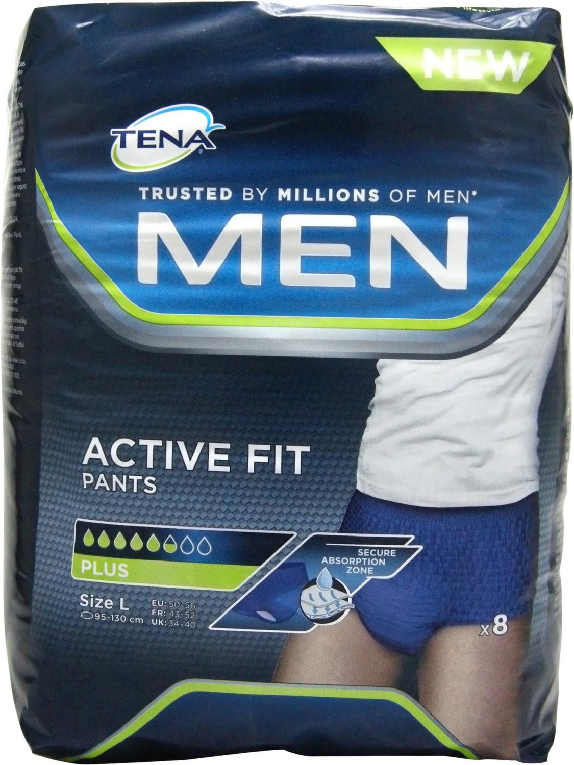 Tena Men Active Fit Pants Plus L (8 pc.)