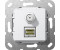 Gira Gbit-Ethernet und SAT-F Buchse reinweiß (569703)