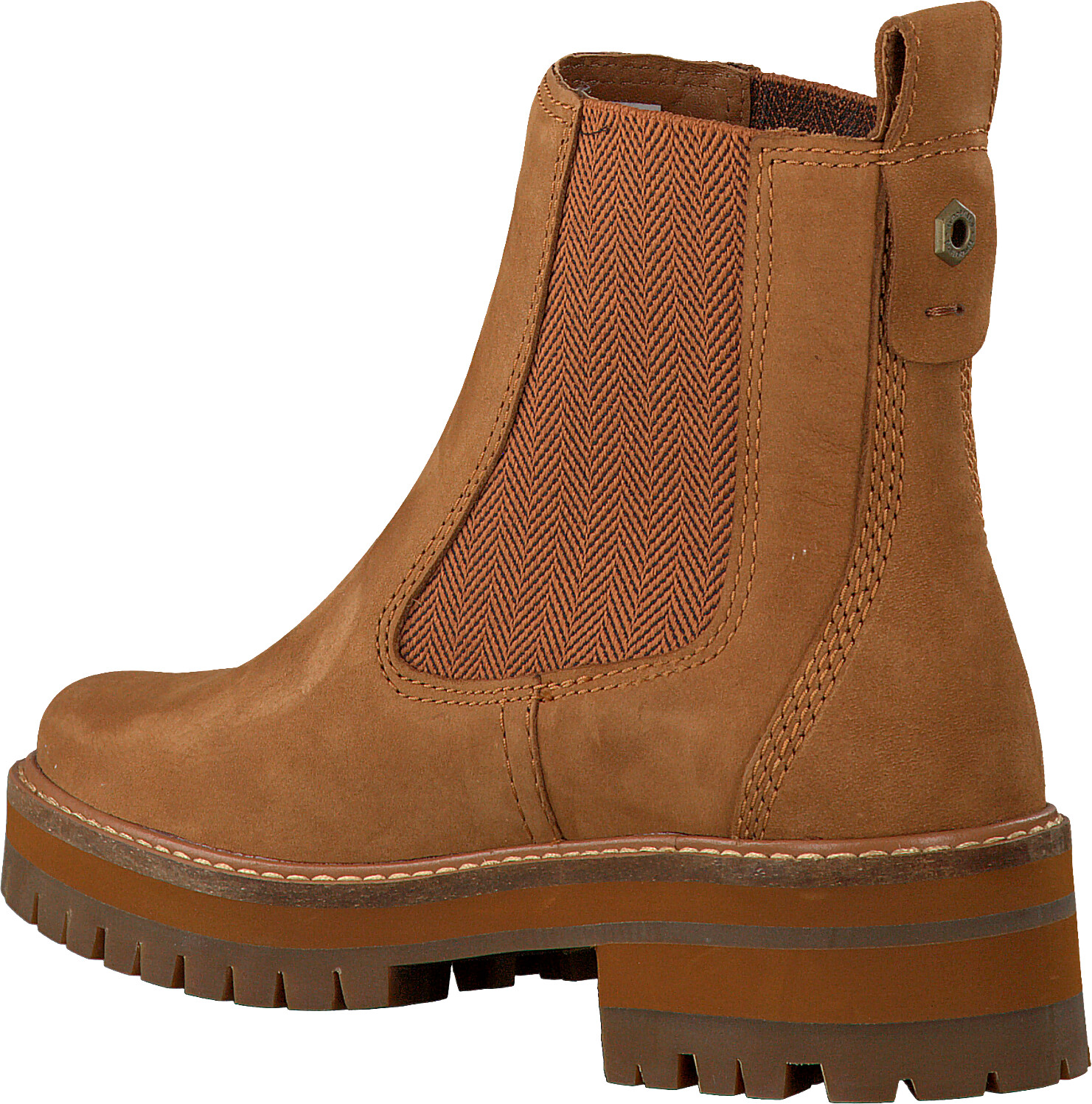 timberland courmayeur valley black leather chelsea pull on ankle boots