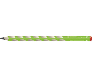 Ergonomischer Dreikant-Bleistift für Rechtshänder 12er Pack STABILO EASYgraph in grün Härtegrad 2B 