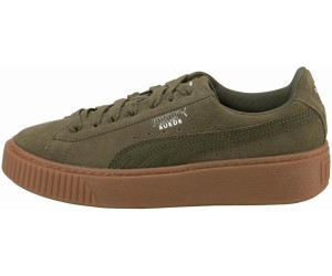 puma suede platform animal olive puma suede platform animal olive