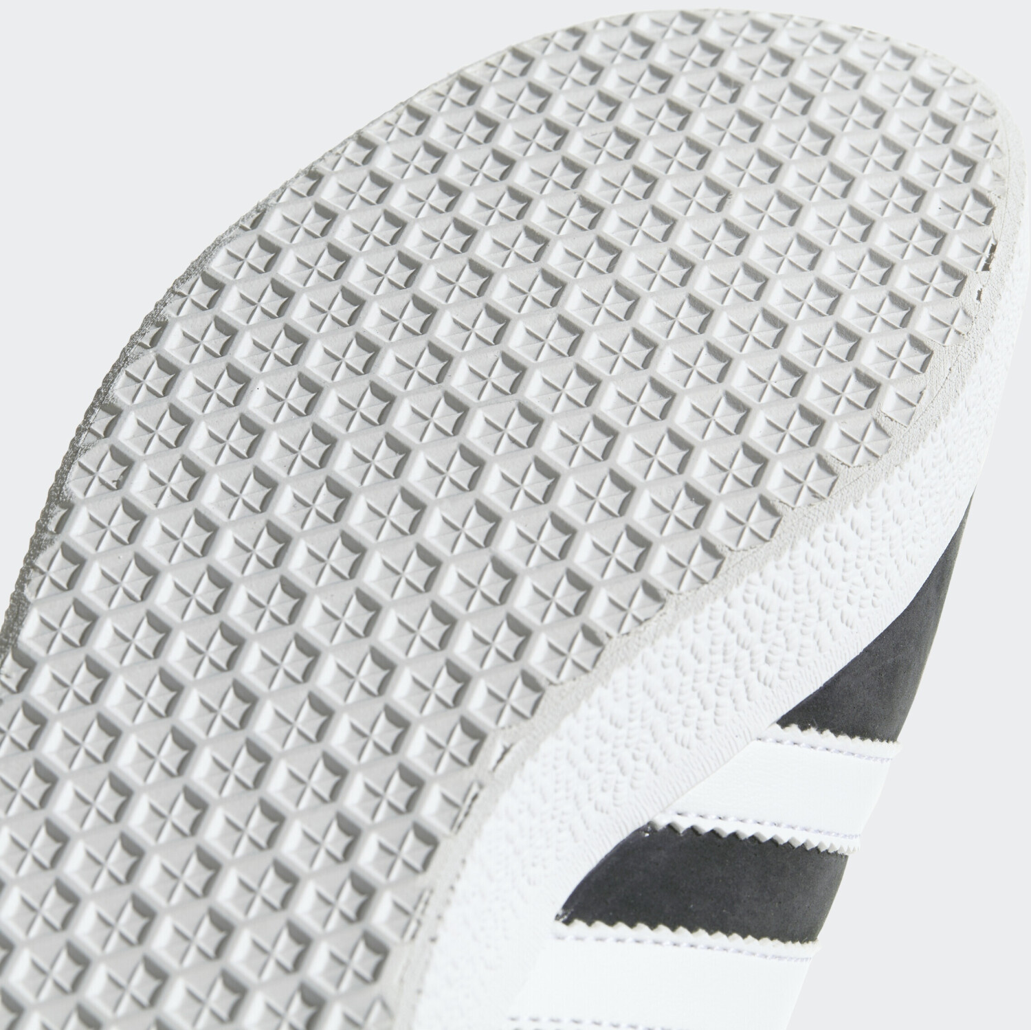 Adidas gazelle solid grey white deals