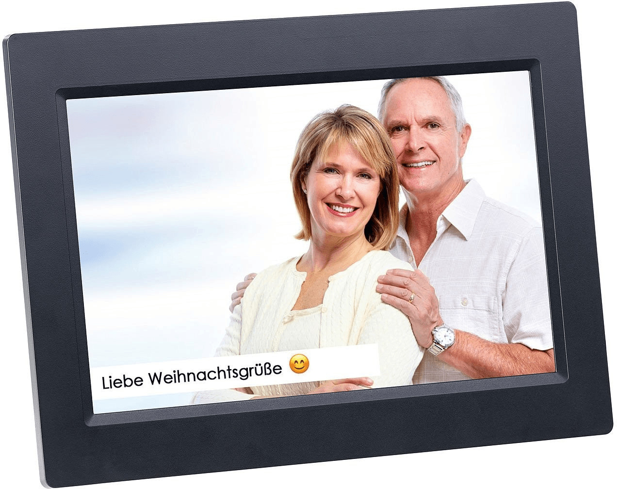 Somikon WiFi Picture Frame 25,7-cm-IPS-Touchscreen