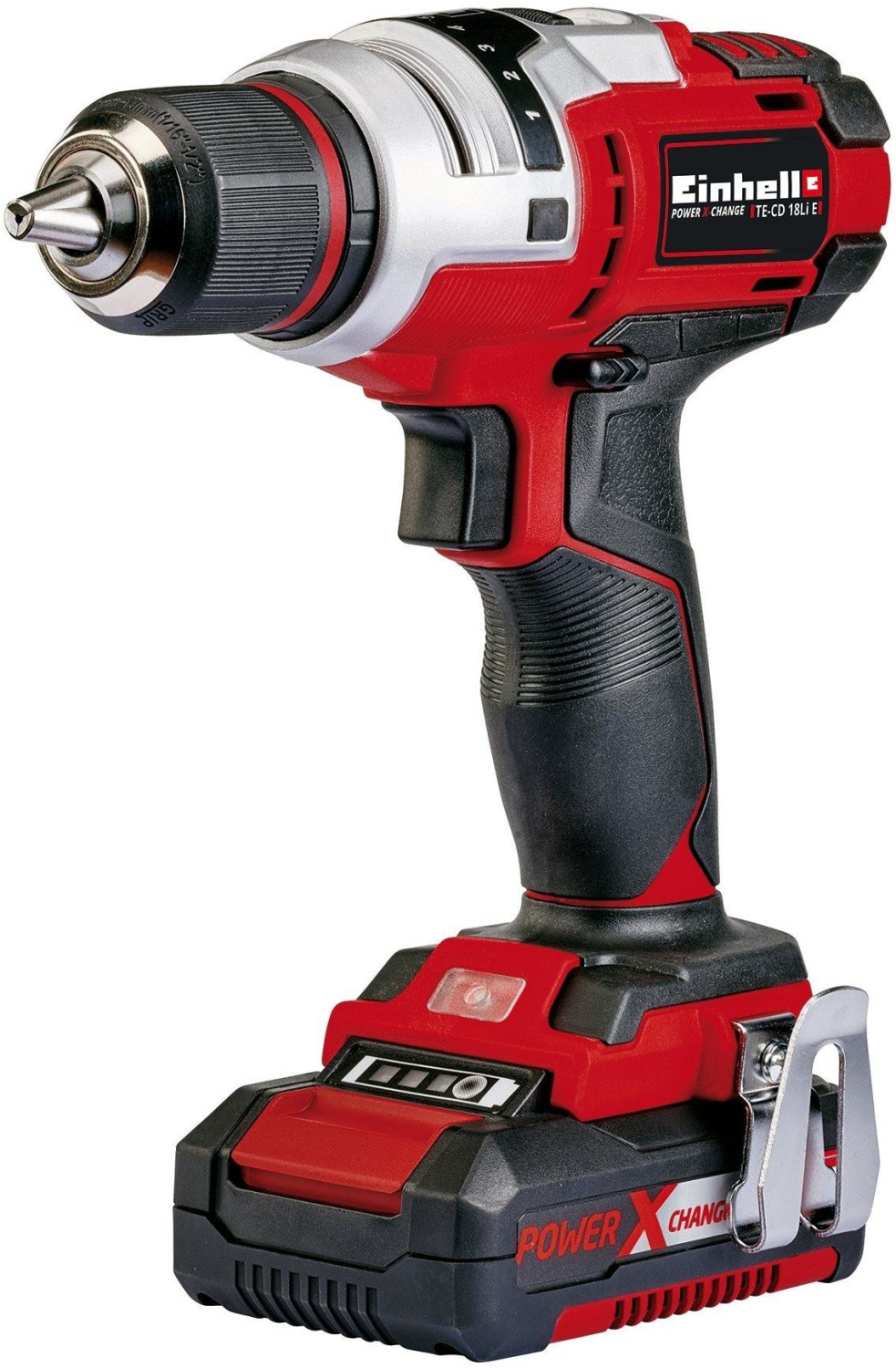 Einhell TE-CD 18 Li E Power X-Change (1 x 2,0 Ah + chargeur rapide) avec malette