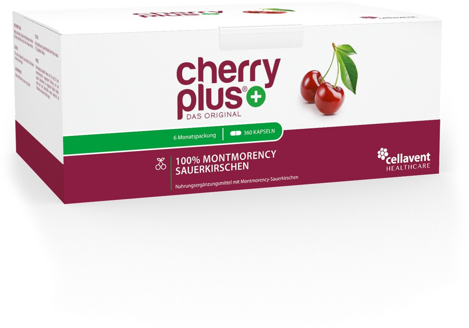 Cellavent Cherry PLUS Das Original Montmorency Kapseln (360 Stk.) ab 107,95  €