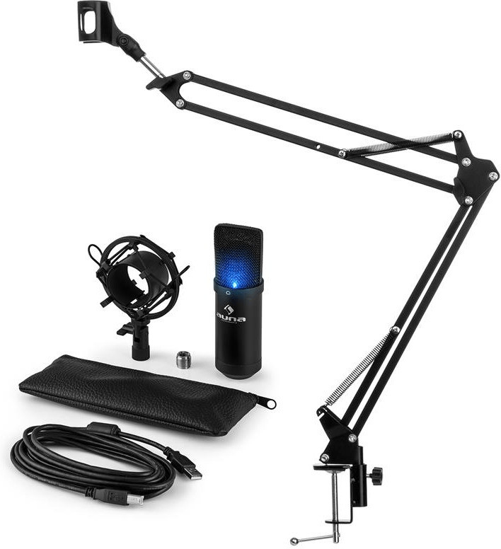 Auna MIC-900B-LED V3 Microphone-Set