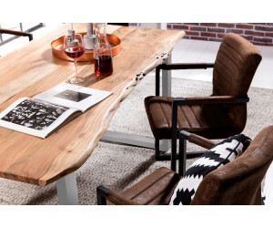 SIT-Möbel Esstisch Tisch mit Baumkante Akazie Massiv NEU 
