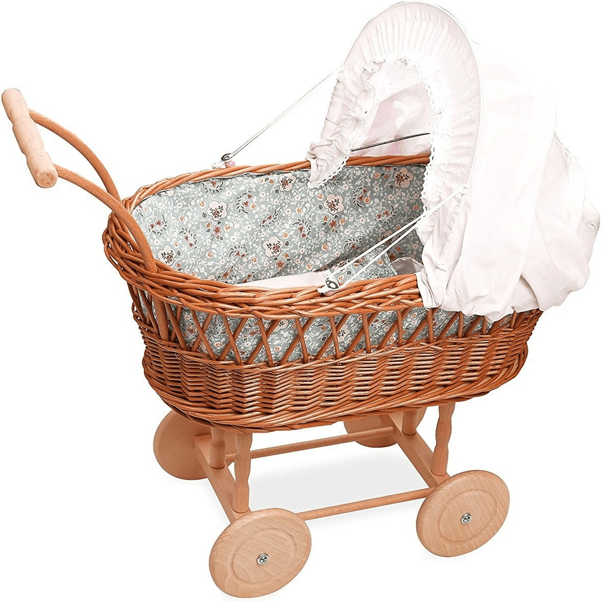 Petitcollin Landau osier pour poupée jusqu´à 40 cm