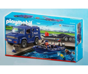 Playmobil City Action - Bundespolizei Truck mit Schnellboot (9396)