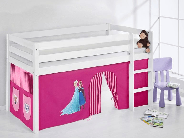 Lilokids Play Bed JELLE (Queen of ice pink/white)
