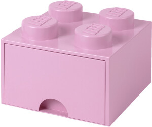 Boîte de rangement lego modèle 4 - vert avec tiroir LEGO Pas Cher 
