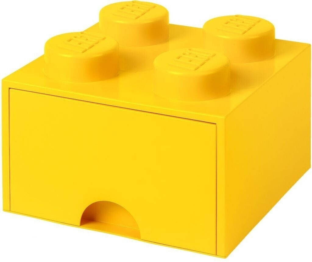 LEGO Storage Brick Drawer 4 Studs - Yellow