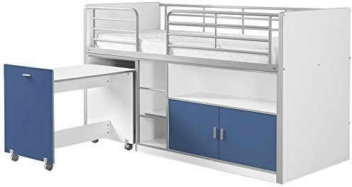Vipack Lit combiné Bonny 91 bleu