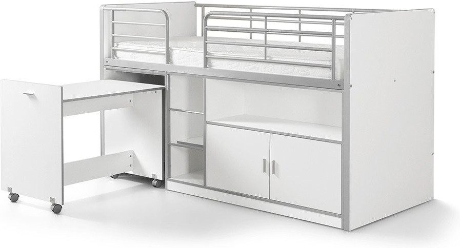 Vipack Lit combiné Bonny 91 blanc