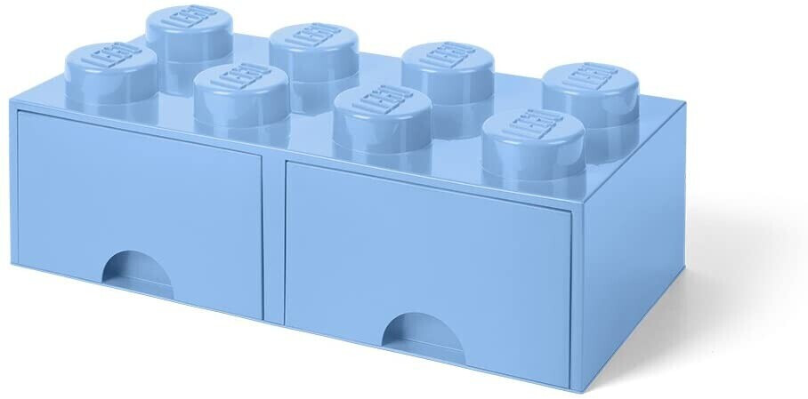 Brique rouge de rangement LEGO® à tiroir 8 tenons 5006131, Autre
