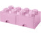 LEGO 2-Drawer Storage Brick (8 Studs) - Pink