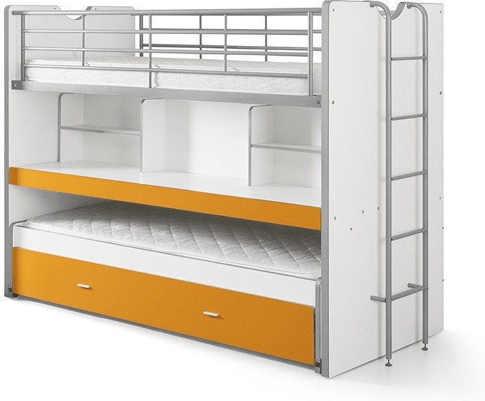 Vipack Lit superposé Bonny 80 orange