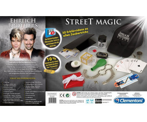 Clementoni 59049 Ehrlich Brothers Street Magic Zauberkasten für Kinder ab 8 