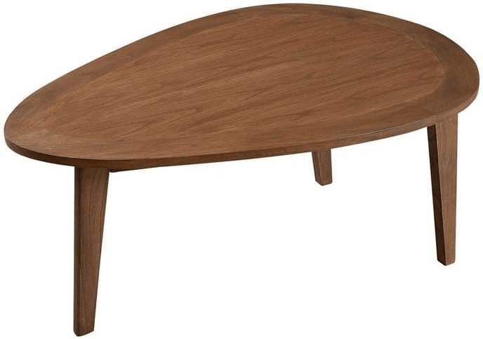 Destock Meubles Table basse Goutte d'eau en bois darcy