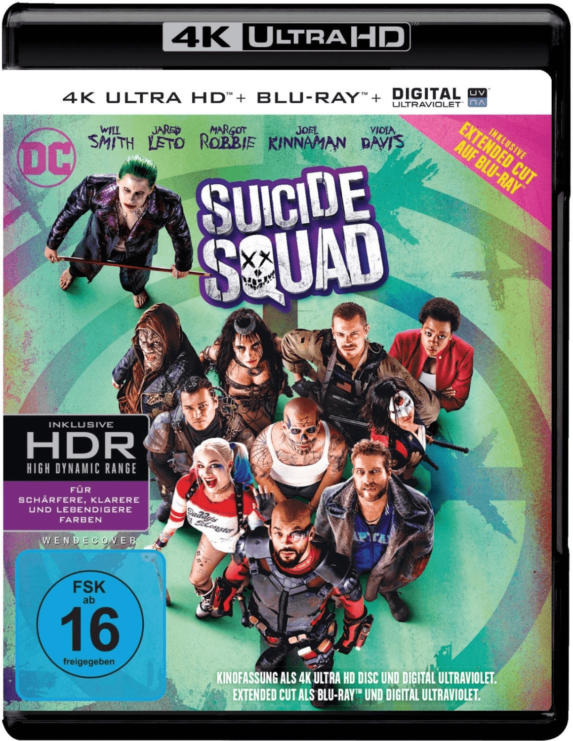 Suicide Squad - Elxtended Cut (4K Ultra HD) [Blu-ray]