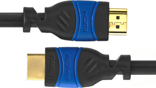 deleyCON Câble HDMI 2.0 / 1.4a
