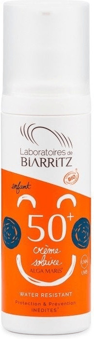 Laboratoires de Biarritz Alga Maris crème solaire enfant bio SPF 50+ (100 ml)