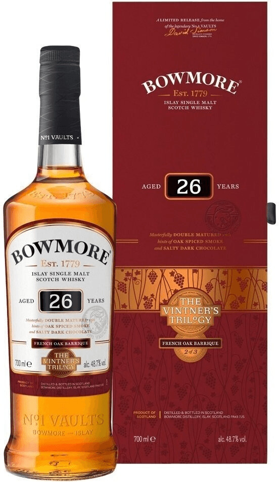 Bowmore 26 ans French Oak Barrique Vintner's Trilogy 0,7 L 48,7 %